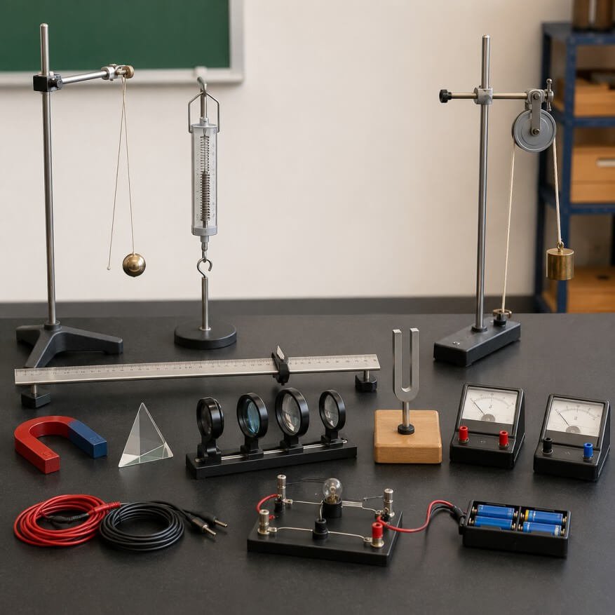 Physics lab apparatus for school